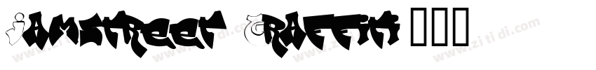 Jamstreet Graffiti字体转换